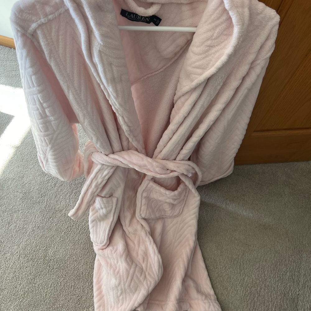 Ralph Lauren Fuzzy Robe